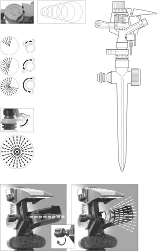 FLO Kerti locsoló berendezés (89261)