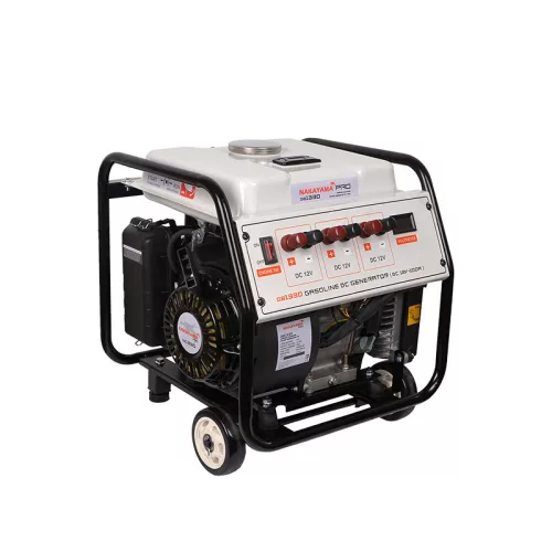 NAKAYAMA PRO 4 ÜTEMŰ  BENZINES ÁRAMFEJLESZTŐ ( AGREGÁTOR ) INVERTERREL DC 3x12V, 100A  (GB1330)