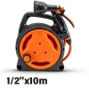 NAKAYAMA Kerti locsolótömlő dob locsolópisztollyal, 1/2”, 10 m (GH1000)