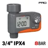 NAKAYAMA PRO Öntözésvezérlő időzítő 3/4” csatlakozással, LCD kijelzővel (GH9138)