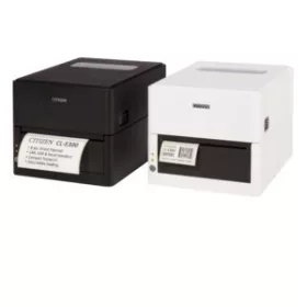   Citizen CL-E300 címkenyomtató, 8 pont/mm (203 dpi), USB, RS232, Ethernet, fekete