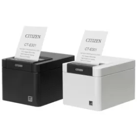   CT-E301 blokknyomtató, USB, 8 pont/mm (203 dpi), vágóegység, fekete