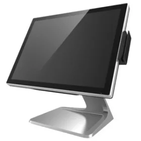  Colormetrics P5100 POS-rendszer, 38,1 cm (15 hüvelyk), projektív kapacitív, USB, USB-C, poweredUSB, RS232, Ethernet, Intel Core i3, ventilátor nélküli, SSD, fekete
