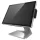 Colormetrics P5100 POS-rendszer, 38,1 cm (15 hüvelyk), projektív kapacitív, USB, USB-C, poweredUSB, RS232, Ethernet, Intel Celeron, ventilátor nélküli, SSD, fekete