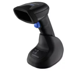   Datalogic QuickScan QBT2500 kézi vonalkódolvasó, BT, 2D, Digimarc, több interfész, készlet, fekete