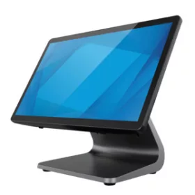   Elo E-Series 3 POS-rendszer, nélkül állvány, 39,6 cm (15,6 hüvelyk), Full HD, USB, USB-C, RS232, BT, Ethernet, Intel Celeron, SSD, készlet (RS232), fekete
