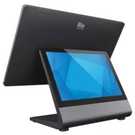   EloPOS Z30 POS-rendszer, vevőkijelzővel, 39,6 cm (15,6 hüvelyk), projektív kapacitív, 10 érintési pont, Full HD, USB, USB-C, PoweredUSB, BT, Ethernet, Wi-Fi, QCS6490, Android, GMS, szürke