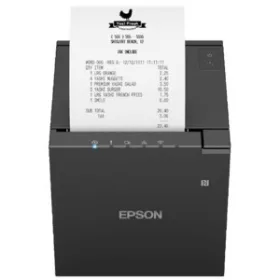   Epson TM-m30III blokknyomtató, 8 pont/mm (203 dpi), vágóegység, USB, USB-C, Ethernet, fekete