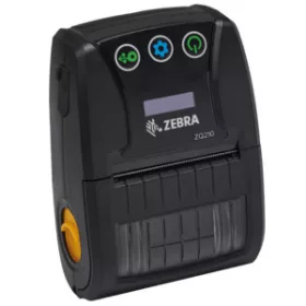   Zebra ZQ210 mobilnyomtató, 8 pont/mm (203 dpi), CPCL, USB, BT (iOS), fekete