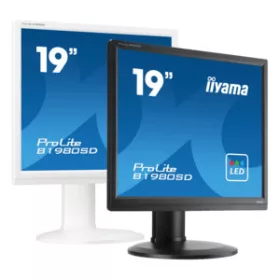   Iiyama ProLite B1980S-B1 TFT-monitor, 48,3 cm (19 hüvelyk), készlet, fekete