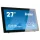 Iiyama ProLite T2755MSC-B1 érintőképernyős monitor, 68,6 cm (27 hüvelyk), projektív kapacitív, Full HD, USB, készlet (USB), fekete