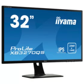   Iiyama ProLite XB3270QSU-B1 TFT-monitor, 80cm (31,5 hüvelyk), USB, készlet (USB), fekete