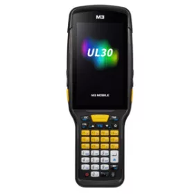   M3 mobil UL30: 5 hüvelyk FHD, Android, 8 GB RAM, 128 GB flashmemória, SE5800 2D képalapú olvasó, 35 gomb (funkciógombos numerikus), Wi-Fi ac, Bluetooth 5.3, NFC, IP67, 6700 mAh működés közben cserélhető akkumulátor.