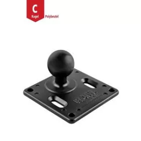 RAM Mounts VESA rögzítőlap, 75 × 75 mm, C-gömb