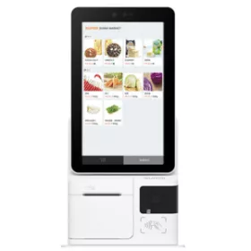   SUNMI K2 MINI önkiszolgáló kioszk, webkamera nélkül, 2D, 39,6 cm (15,6 hüvelyk), Full HD, USB, BT, Ethernet, Wi-Fi, NFC, Android