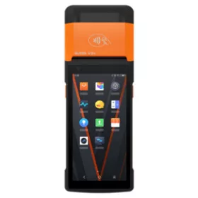   SUNMI V2s adatgyűjtő, GMS EDLA, EU, 2D, 14 cm (5,5 hüvelyk), GPS, kamera, előlapi kamera, USB-C, BT, Wi-Fi, 4G, NFC, Android