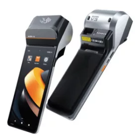  SUNMI V3 mobil terminál nyomtatóval, A13, 6,75 hüvelykes IPS-kijelző, SUNMI OS, 3/32 GB, NFC, Wi-Fi, 4G, 8 MP, UK