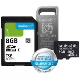 Swissbit TSE biztonsági modul, USB-kulcs, 8 GB
