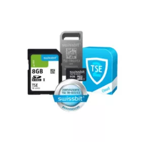   Swissbit TSE v2 biztonsági modul, USB-kulcs, 8 GB, egyedi csomagolás