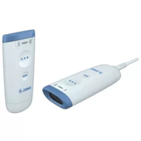   Zebra CS60-HC Bluetooth-vonalkódolvasó, BT, 2D, FIPS, BT (5.0), készlet (USB), fehér