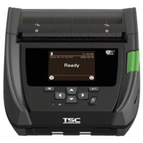   TSC alfanumerikus-40L mobil nyomtató, 8 pont/mm (203 dpi), címkeleválasztó, RTC, kijelző, USB-C, BT (5.0), NFC, megnövelt kapacitású akkumulátor