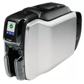   Zebra ZC300 kártyanyomtató, egyoldalas, 12 pont/mm (300 dpi), USB, Ethernet, kijelző