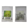JBM Acél alátét injektorjavító készlethez, Ø10 × 6 × 1 mm, 50 db (13962)