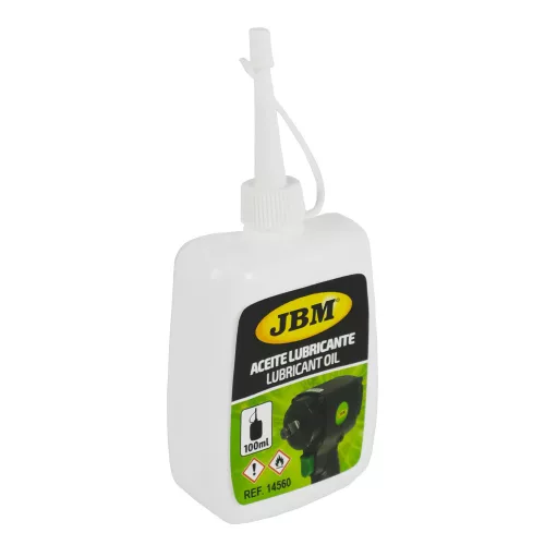 JBM Pneumatikus szerszámolaj 100 ml, 12,1 cSt viszkozitással (14560)