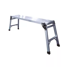   JBM Alumínium szerelőplatform 130 × 30 × 55 cm, 100 kg teherbírással (15552)