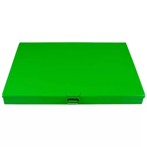 JBM Menetfúró és menetmetsző készlet M2–M12 + 1/8”-27 NPT, titánbevonattal, 58 részes (50792)