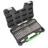 JBM Bitkészlet 3/8” és 1/2” meghajtással, HEX, Torx és 12 lapú profilokkal, 42 részes (50983)