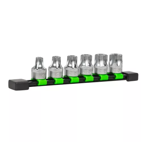 JBM Biztonsági Torx bitfej készlet 1/2”, T55–T100, 6 részes (51410)