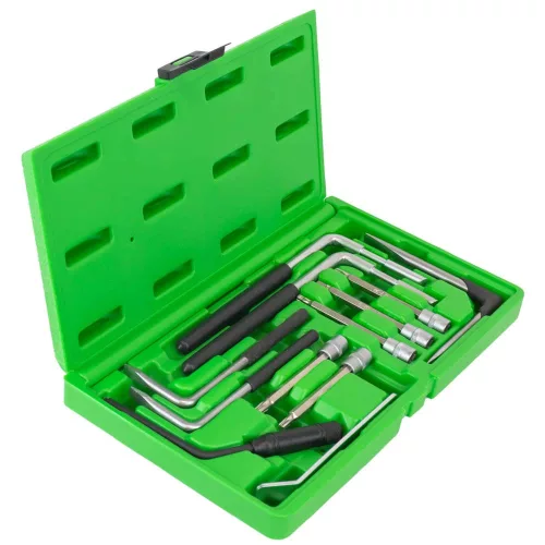 JBM Légzsák kiszerelő szerszámkészlet Torx és hatszög fejekkel, 12 részes (51501)