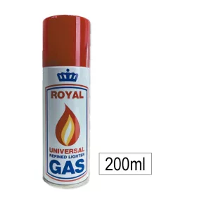 JBM Gáz utántöltő palack gázégőhöz, 200 ml (51986)