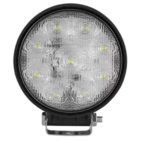   JBM Munkalámpa járművekhez és munkagépekhez, kerek LED, 27 W, 1450 lm, 10–40 V, IP68 (52303)