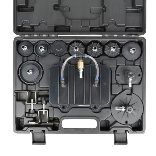 JBM Féklégtelenítő tartályadapter-készlet JBM 52191-hez, GM, Chrysler, Nissan, BMW, Audi, Mazda és Suzuki modellekhez, 13 részes (52328)