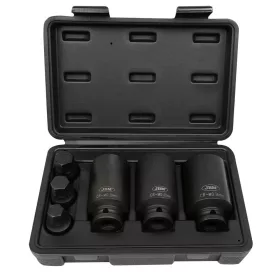   JBM Ütvecsavarozó dugókulcs- és imbuszbit készlet 1/2”, 14–36 mm, Cr-Mo, 6 részes (52337)