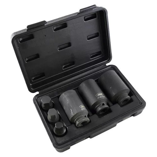 JBM Ütvecsavarozó dugókulcs- és imbuszbit készlet 1/2”, 14–36 mm, Cr-Mo, 6 részes (52337)