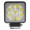 JBM Munkafényszóró koncentrált LED fénnyel, négyzetes kivitelben, 1450 lm, 27 W, 10–40 V (52415)