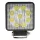JBM Munkafényszóró koncentrált LED fénnyel, négyzetes kivitelben, 1450 lm, 27 W, 10–40 V (52415)