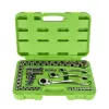 JBM Átmenő dugókulcs készlet 1/4”, 3/8” és 1/2” meghajtással, 39 részesl (52418)