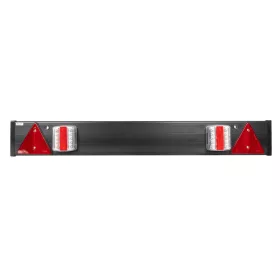   JBM Utánfutó lámpasor 2 LED hátsó lámpával, 12 V, 7 pólusú, 5 m kábellel, 1100 mm (52838)