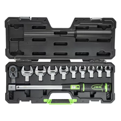 JBM Nyomatékkulcs cserélhető fejekkel 1/2”, 40–200 Nm, 13–30 mm (52913)