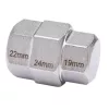 JBM Motorkerékpár keréktengely kulcs 19 / 22 / 24 mm (53054)