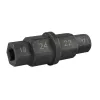 JBM Motorkerékpár keréktengely kulcs 17 / 19 / 22 / 24 mm, 3/8” (53086)