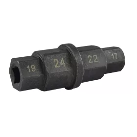   JBM Motorkerékpár keréktengely kulcs 17 / 19 / 22 / 24 mm, 3/8” (53086)