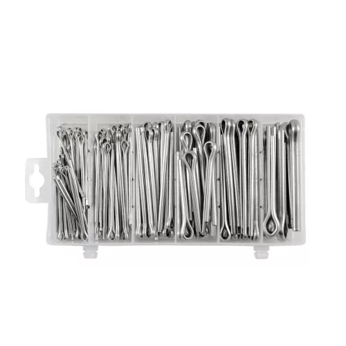 JBM Rozsdamentes sasszeg készlet 3–8 mm, 144 részes (53372)