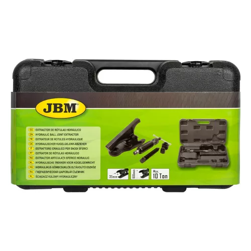 JBM Hidraulikus gömbfejkihúzó 10 t kapacitással, 100 mm nyílással (53384)