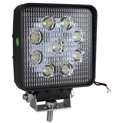 JBM LED munkalámpa járművekhez és munkagépekhez, 27 W, 1800 lm, 10–30 V, szórt fény (53428)