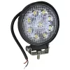 JBM LED munkalámpa járművekhez és munkagépekhez, kerek, 27 W, 1800 lm, IP68 (53429)